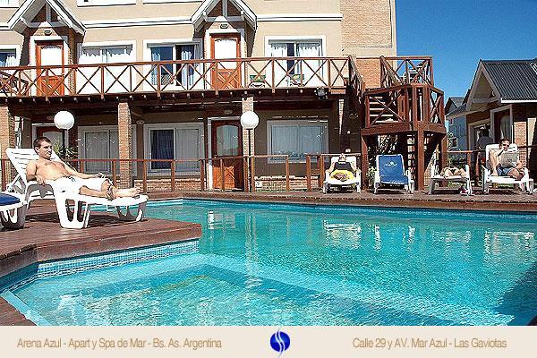 Arena Azul Apart & Spa De Mar Las Gaviotas Esterno foto